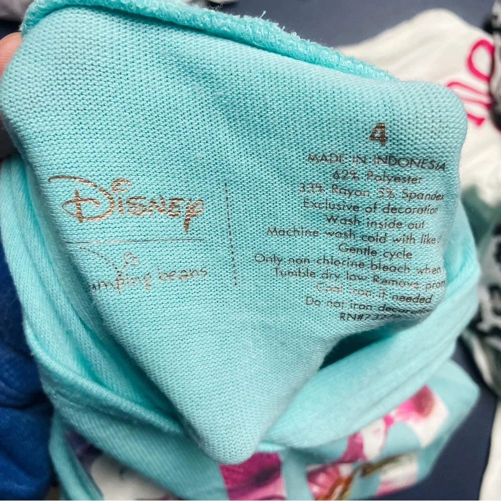 Disney x Jumping Beans Multicolor Princess Dream Big Top & Legging Set Size 4/5*